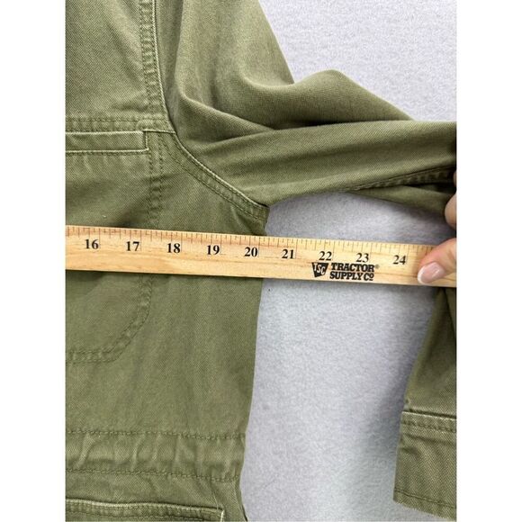 Madewell Womens Green Long Sleeve Military Dispatch Utility Jacket Size Small - Picture 7 of 9